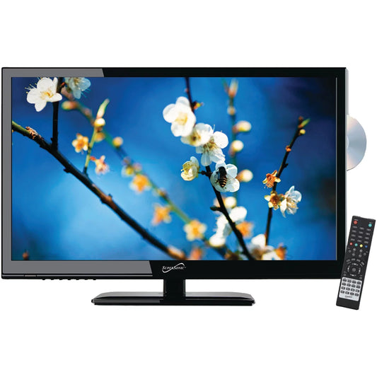 Supersonic 24 Class Full HD (1080P) Portable LED TV/DVD Combo (SC-2412) and Stanley TMR-DS1113T Tilt Flat Panel Mount
