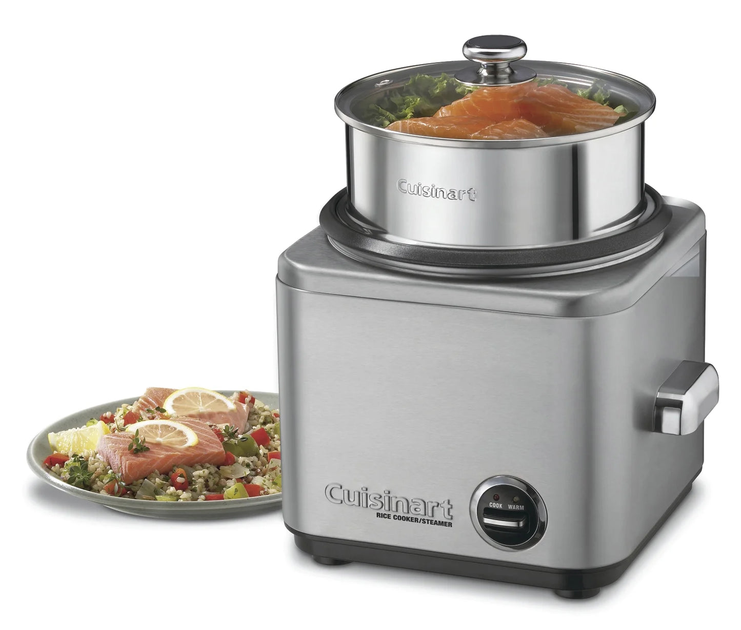 Cuisinart 8 Cup Rice Cooker, Brushed Stainless