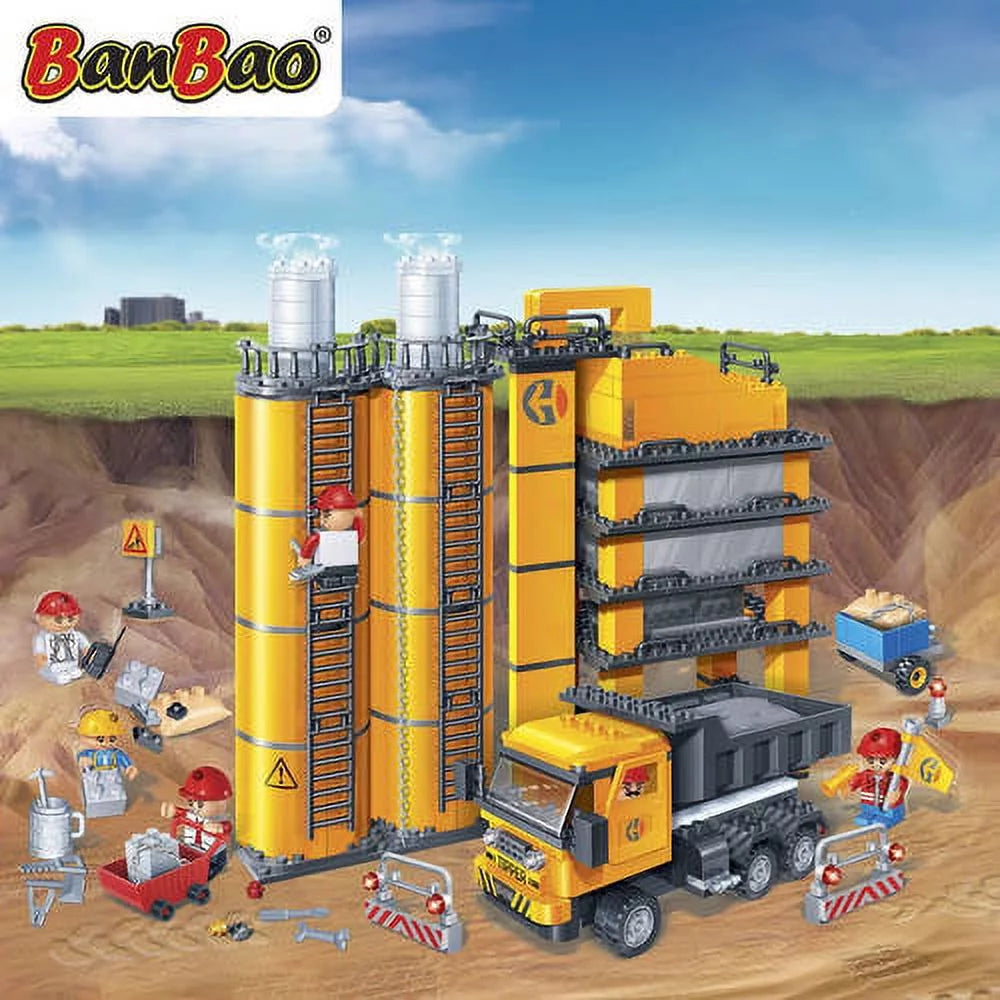 BanBao Refinery 552-Piece Building Set