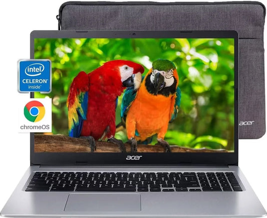 Acer Chromebook 315 15.6 Laptop, Intel Celeron N4020 Computer Laptops, 4GB RAM, 64GB eMMC, Intel UHD Graphics 600, Chrome OS, USBHUB