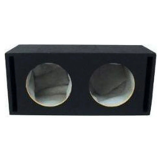 Absolute USA VEGD15 Dual 15-Inch Slot Ported Subwoofer Enclosure, 3/4-Inch MDF