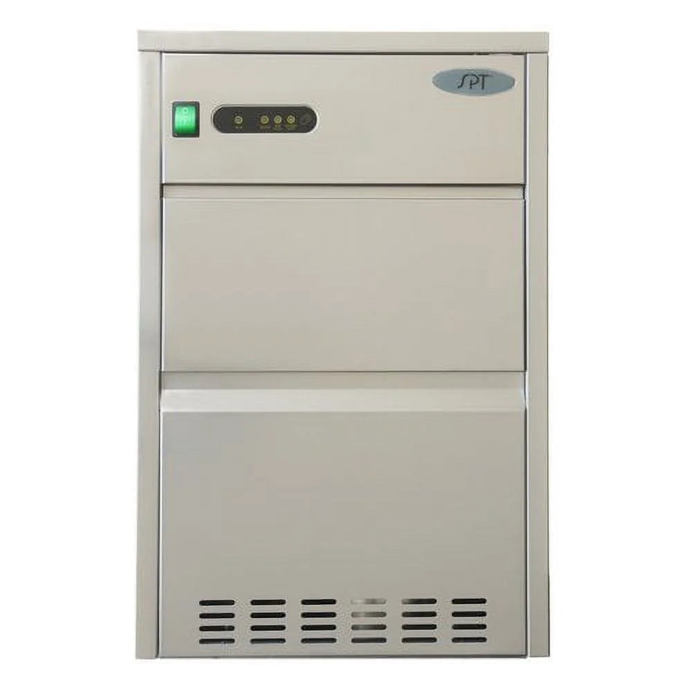 Sunpentown66 lbs automatic stainless steel ice maker