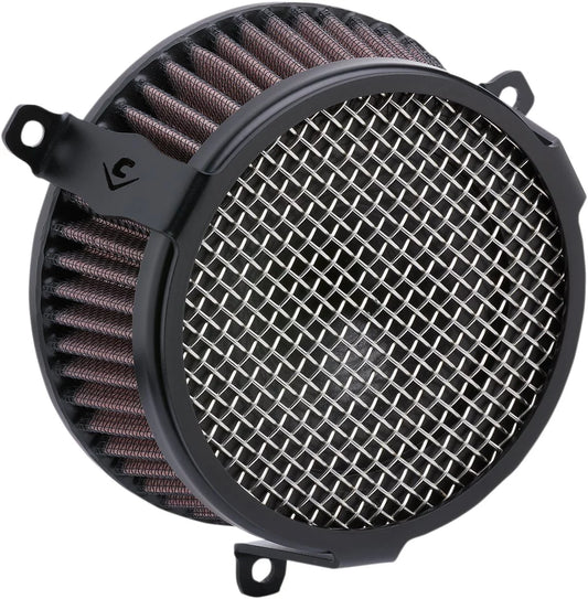Cobra Plain Black PowrFlo Air Intake System (606-0104-03B-SB)