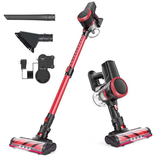 Cordless Stick Vacuum Cleaner 23KPA Brushless Motor for Hard Floor, Carpet, K17