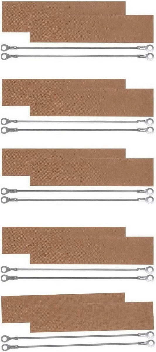 Kits Replacement For Impulse Sealer PFS-400 16(10 Heating +10Teflon)