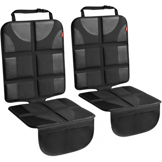 Helteko Car Seat Protector for Child Car Seats, Car Seat Cover Protection, 600D Oxford, Black, 2Pack