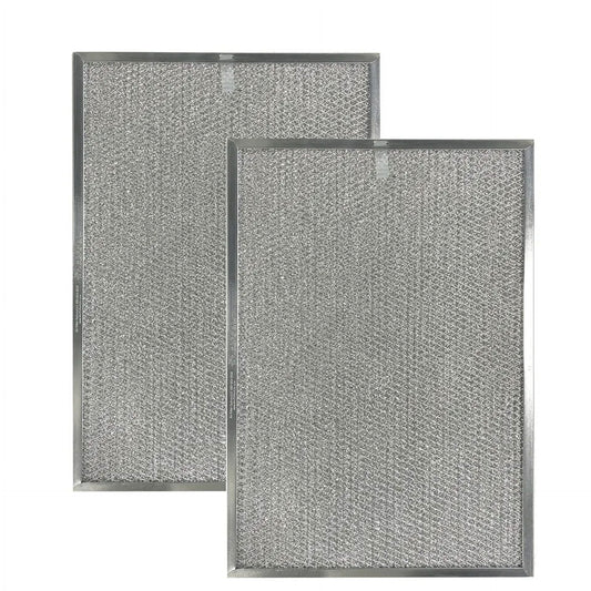 (2 Pack) Compatible With Imperial Cal C-750 Aluminum Mesh Grease Range Hood Filters By Air Filter Factory