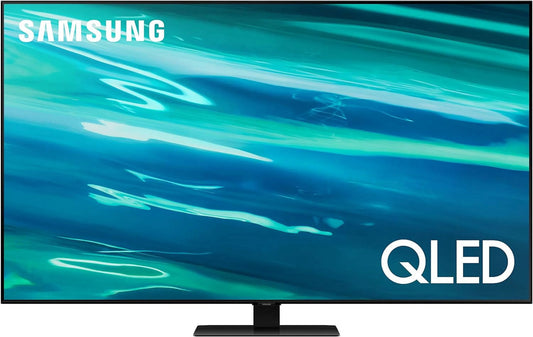 Open Box Samsung 55 Class - Q8 Series - 4K UHD QLED LCD TV QN55Q8DAAFXZA - BLACK