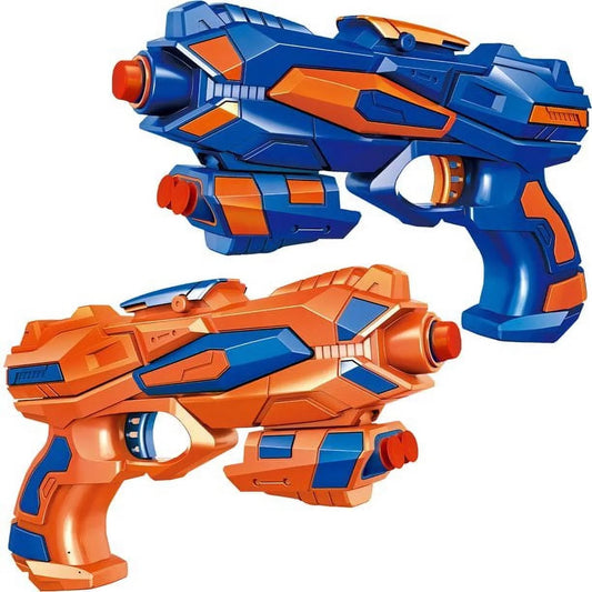Canaan 2 Pack Blaster Exciting Toy Darts Gun With 60 Pcs Soft Foam Bullet And Supper Fast Trigger For Kids 3+ Years Old Exciting Gifts