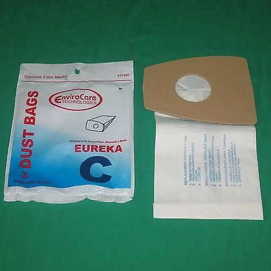 Eureka Style C Vac Bags Type Vac Mighty Mite Floorshow 52318 54021 54921 5769 [150 Bags (Full Case)]