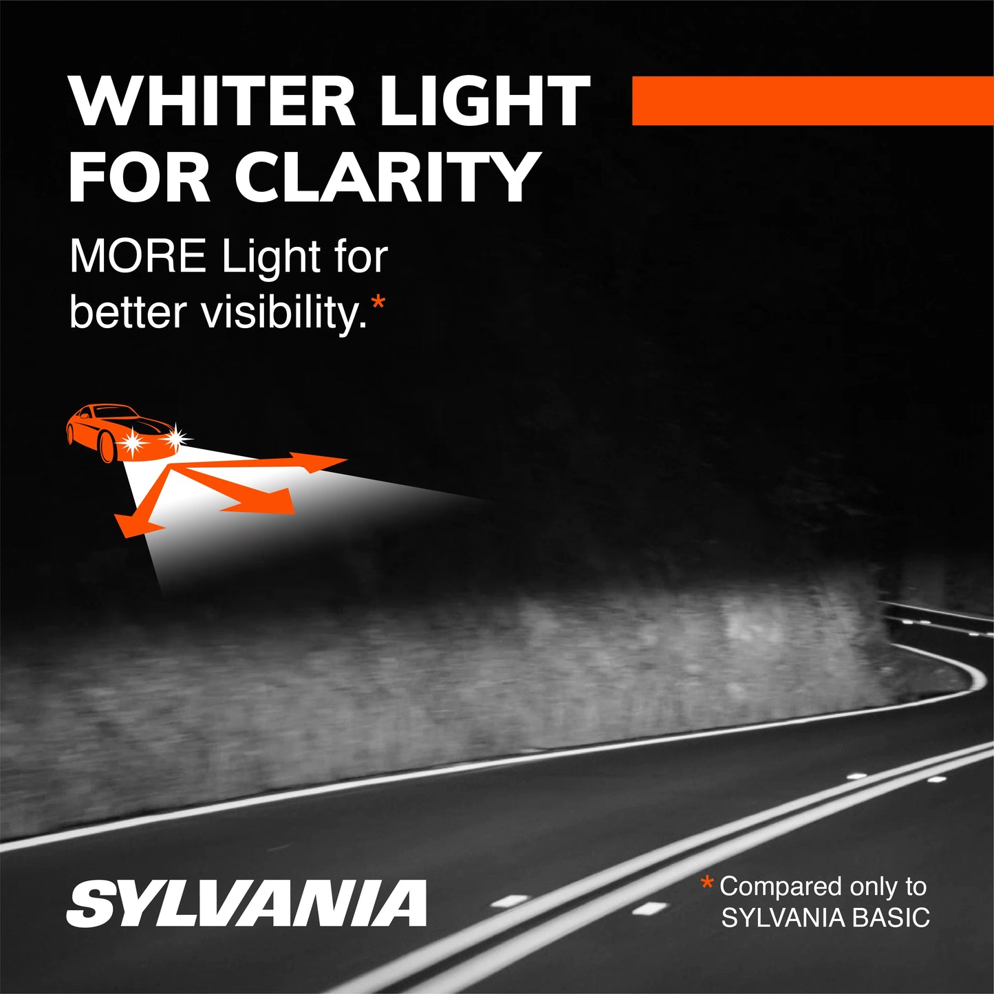 SYLVANIA H11 SilverStar ULTRA Halogen Headlight Bulb, 2 Pack