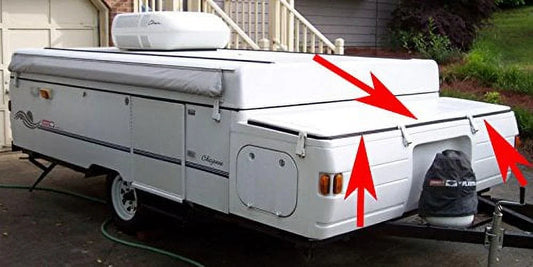 Coleman Fleetwood Popup Trailer - Storage Bin Seal Gasket