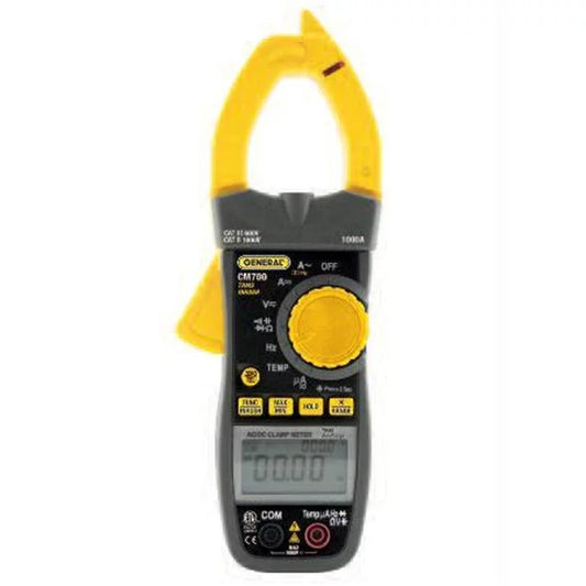 General Tools  New Dual Display Amp Clamp with Ac-dc Amps- True Rms- Ncv- 1000v-1000a- 0.1 Resolution