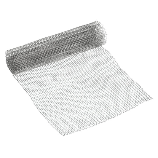 40Lx10W Woven Wire Mesh, 8Mesh 316L Stainless Steel Air Vent Filter Screen