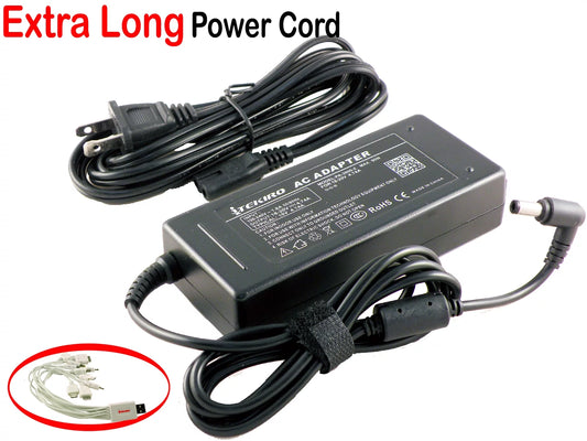 iTEKIRO AC Adapter Charger for Fujitsu LifeBook LH530, LH531, LH532, M1010, M2010, M2011, N3400, N3410, N3430, N3500, N3510