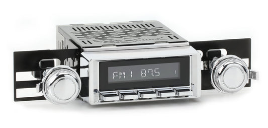 RetroRadio Compatible with 1966-70 Oldsmobile Toronado Features Include Bluetooth, USB, AM/FM HC-M2-115-03-73O