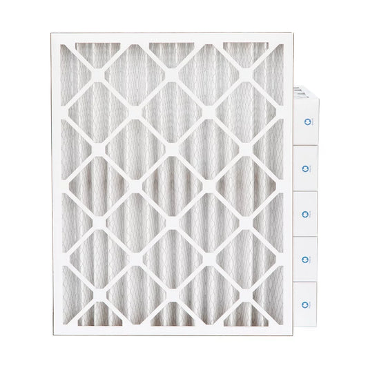 20x24x2 MERV 11, MPR 1000 Pleated AC Furnace 2 Air Filters by Pamlico. Case of 12. Actual Size: 19-3/8 x 23-3/8 x 1-3/4