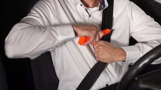 LifeHammer Glow in The Dark Safety Hammer Classic Auto Escape Tool, Orange (Pack of 2)