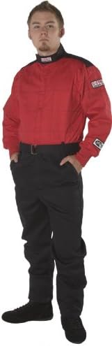 G-Force 4125LRGRD GF 125 Red Large Single Layer Racing Suit