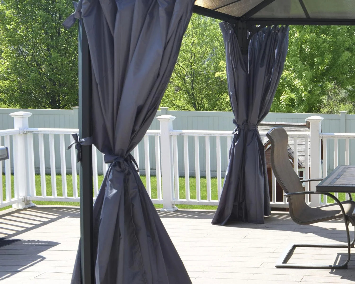 Canopia Palermo/Milano/Martinique Gazebo Curtain Set  4 Piece
