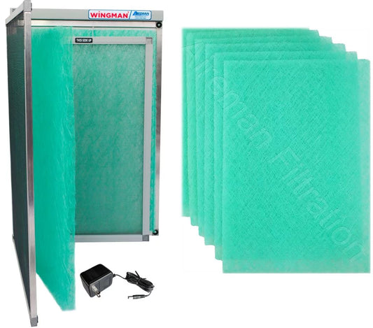 20x22x1 Electronic Air Filter Including Year Supply of Replacement Pads - Homeowner Installed- Simply Replace Your Current AC Furnace Air Filter and PLUG IT IN!