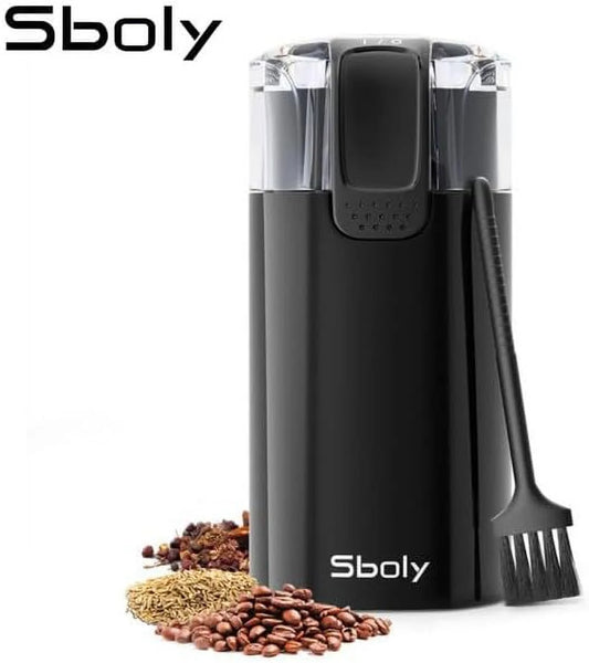Conical Burr Coffee Grinder, Electric Coffee Grinder With 35 Grind Settings For 2-12 Cups