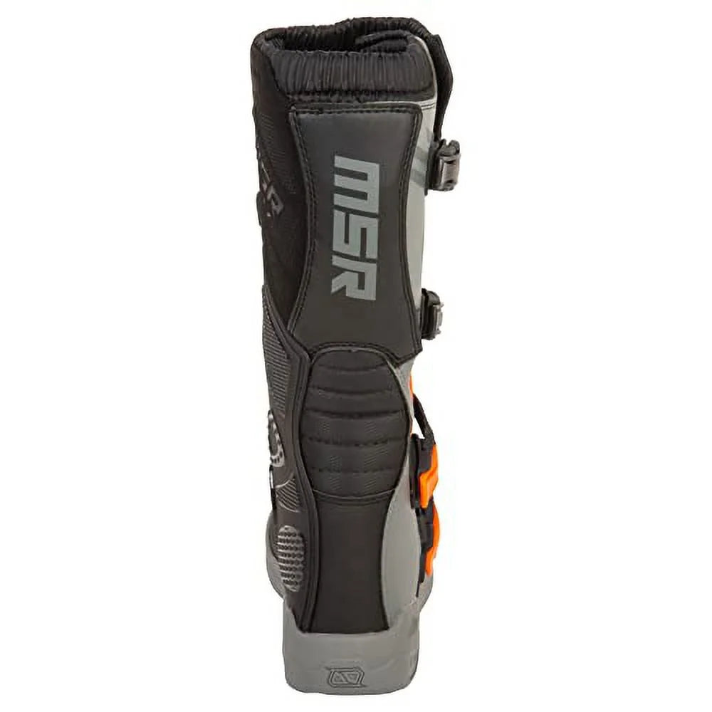 MSR M3X Motorcross Boot (11, Grey/Orange)