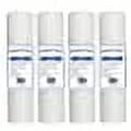 5 Micron 10 x 2.5 Whole House Sediment Water Filter Replacement Cartridge Compatible with Any 10 inch RO Unit, Culligan/P5, Aqua-Pure AP110, Dupont WFPFC5002, CFS110, RS14, WHKF-GD05 4-Pack