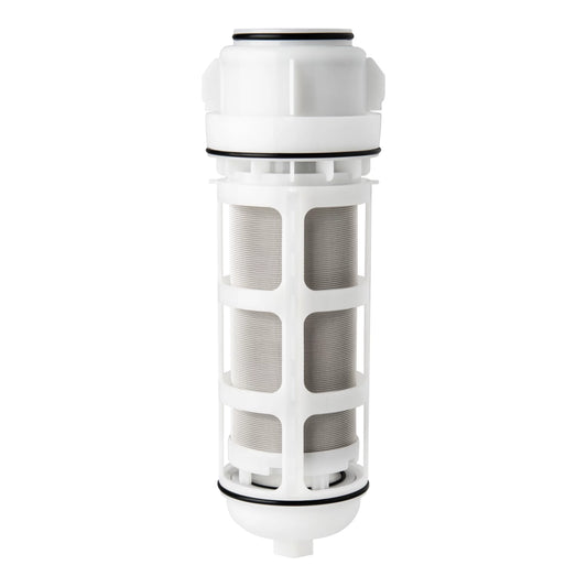 iSpring FWSP100ARB Reusable Spin Down Sediment Water Filter Replacement Cartridge with Scrapper and Seal Cover for WSPARB Series, 1 Count (Pack of 1), White