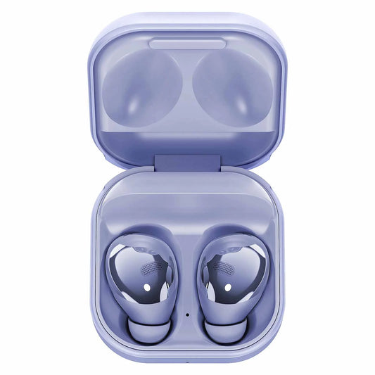 UrbanX Street Buds Pro True Bluetooth Wireless Earbuds For Meizu M1 With Active Noise Cancelling (Wireless Charging Case Included) Purple