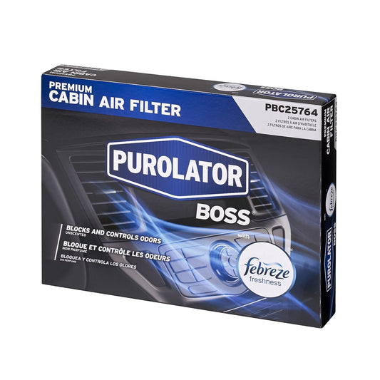 Purolator Cabin Air Filter with Febreze Freshness Purolator BOSS PBC25764 for Nissan
