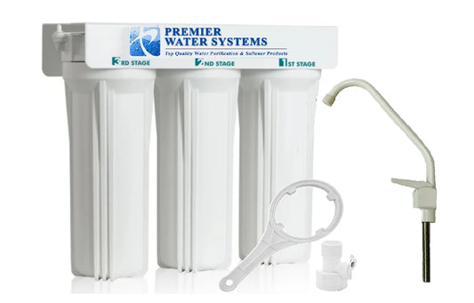 Fluoride and Chlorine Reducing Home Drinking Water Filtration System