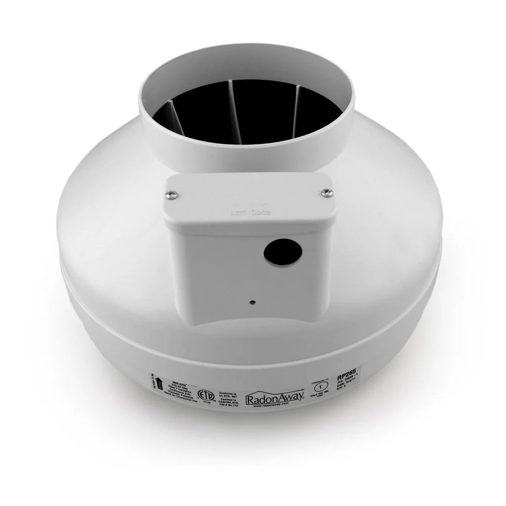 radonaway 23033-1 rp265 radon mitigation fan, 6