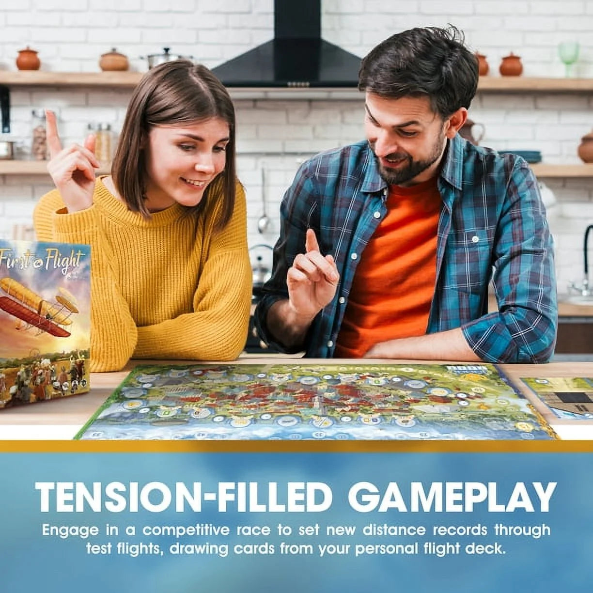 First in Flight: A Historical Aviation Board Game