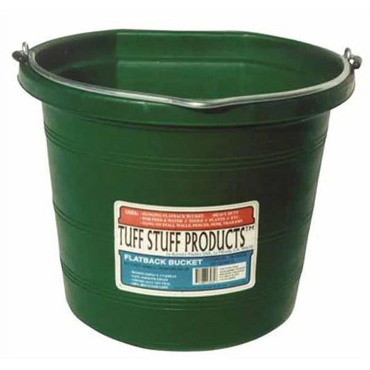 Flat Utility Bucket, Green - 20 qt.