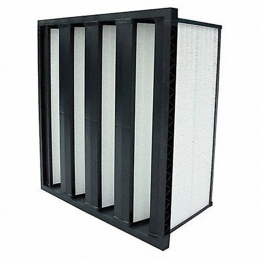 Air Handler V-Bank Air Filter,12x24x12,MERV 15  33E928
