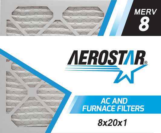 Merv 8 AC and Furnace Air Filter by Aerostar
