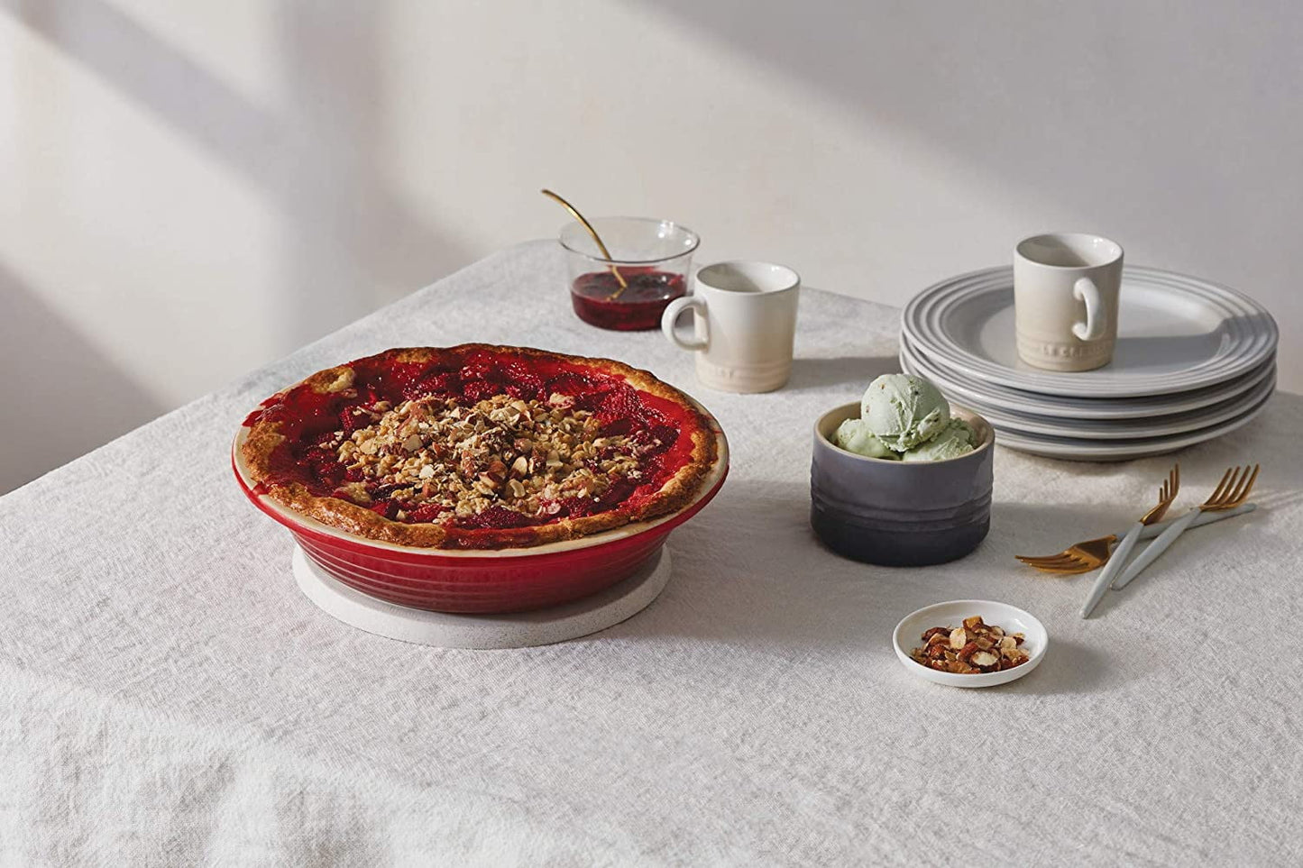 Stoneware Stackable Ramekin, 7 Oz., Oyster