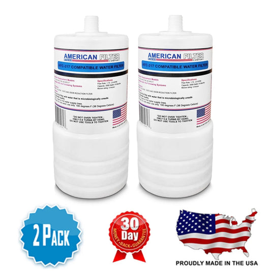 AFC Brand , Water Filters , Model # AFC-APH-217 , Compatible with 3M AquaPure AP217 - 2 Filters - Made in U.S.A.