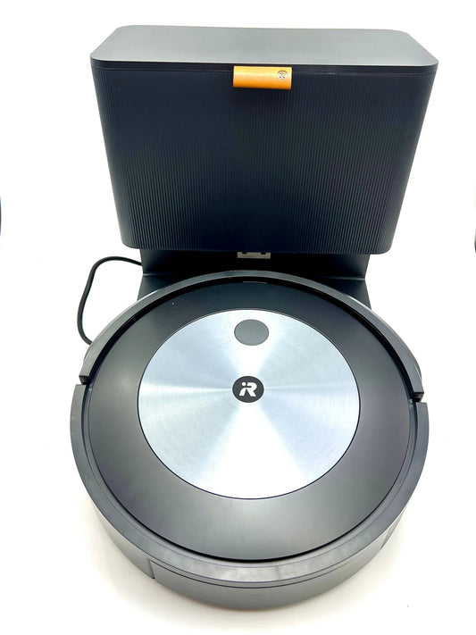 Open Box iRobot Roomba j7+ Self-Emptying Robot Vacuum J755030 - BLACK/SILVER