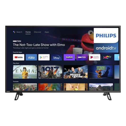 Restored Philips 43 Class 4K UHD LED Android Smart TV with Google Assistant 43PFL5766/F7 (Refurbished)