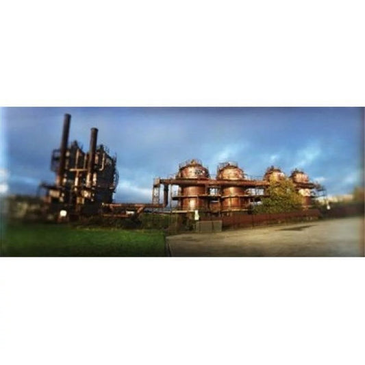 Panoramic Images  Old oil refinery Gasworks Park Seattle King County Washington State USA Poster Print by Panoramic Images - 36 x 12