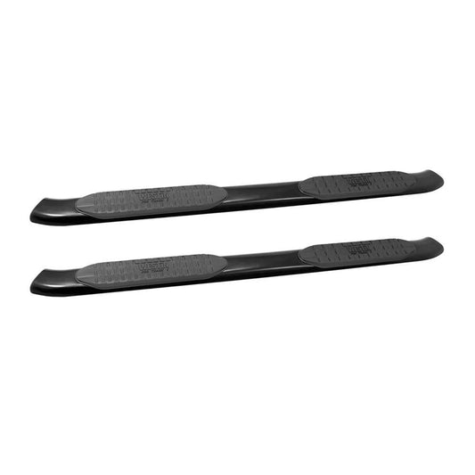 Westin 21-54005 PRO TRAXX 5 Oval Nerf Step Bars - Black Powdercoat Finish Fits select: 2016,2021-2022 CHEVROLET COLORADO