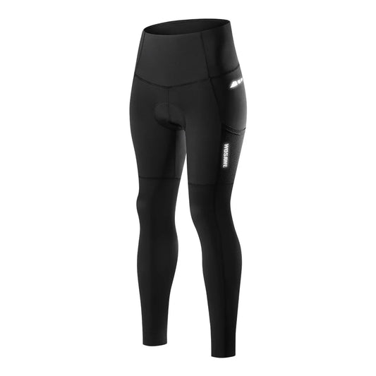 Ladies Bike Tights Wosawe Women's Cycling Pant for Stretchy, Slim Fit and Comfortable Rides