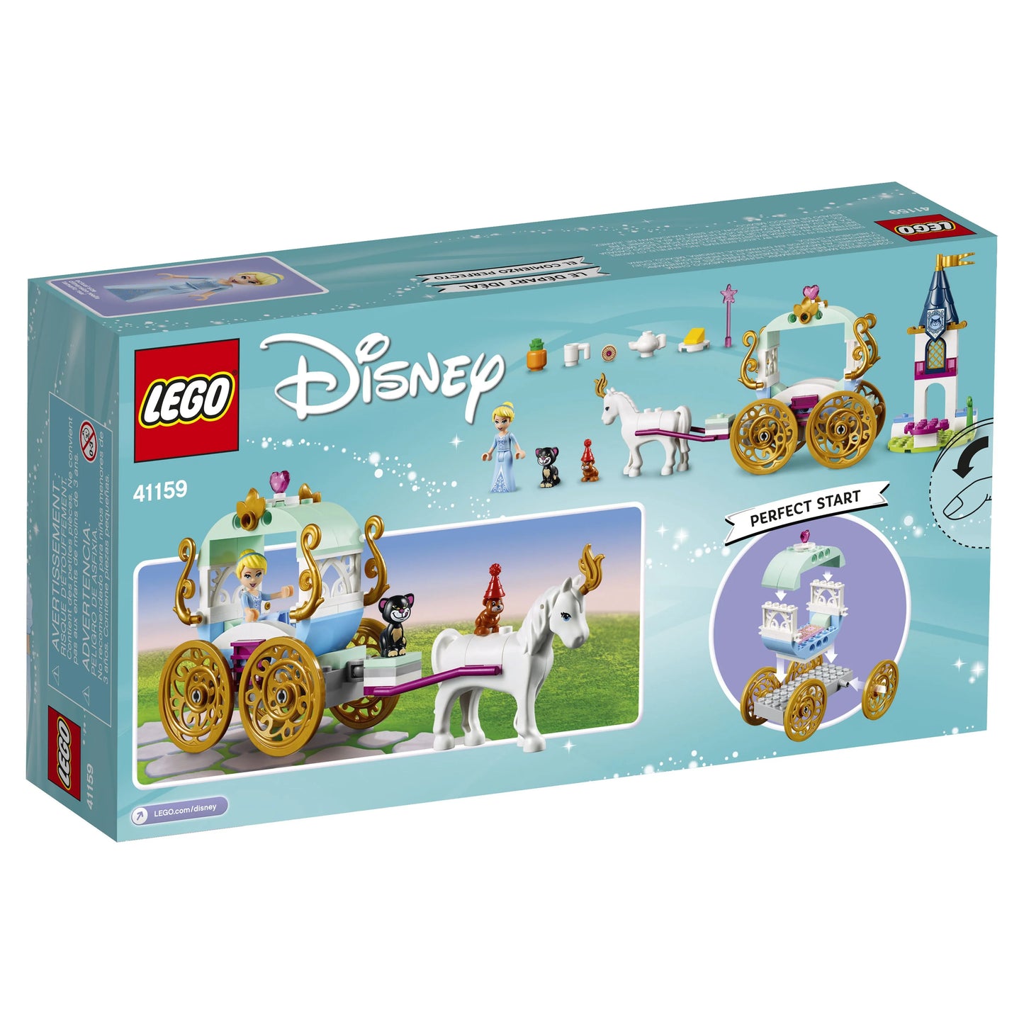 LEGO Disney Princess Cinderella's Carriage Ride Toy 41159