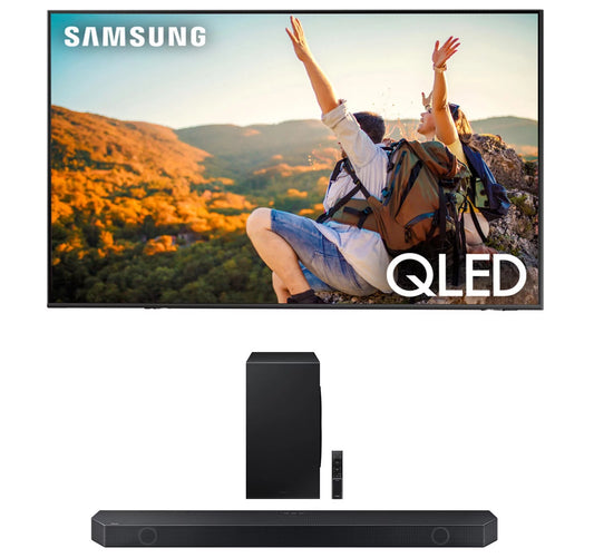 Samsung QN43Q60CAFXZA 43 Inch QLED 4K Quantum HDR Dual LED Smart TV with a Samsung HW-Q900C 7.1.2ch Soundbar and Subwoofer with Dolby Atmos (2023)