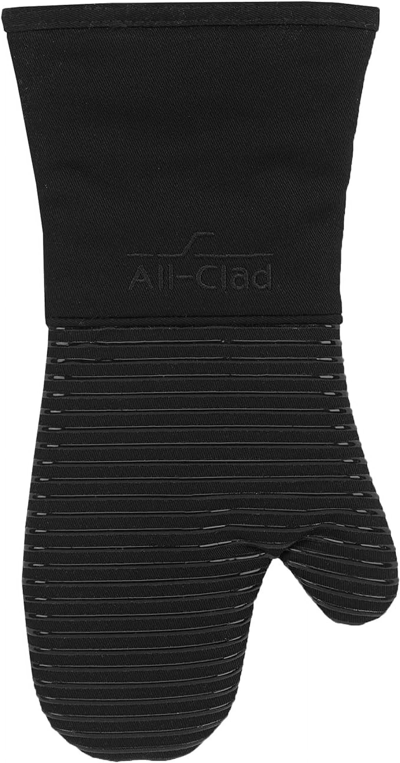 All-Clad Silicone Oven Mitt, 1 Pack, Black