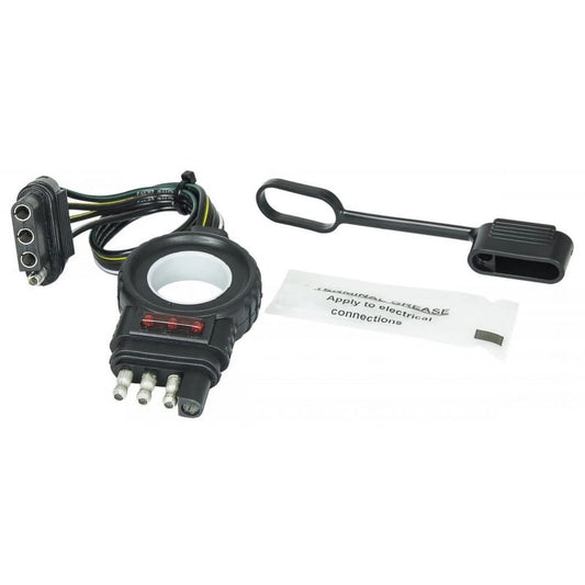 1 Pc, Hopkins Endurance 4 Flat Trailer Wiring Connector 12 In.