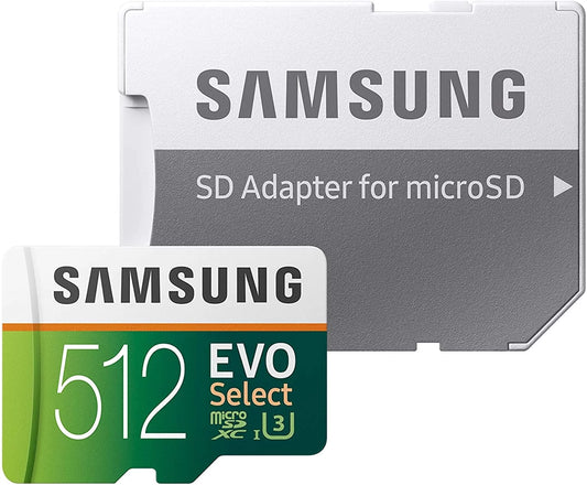 Samsung Evo 512GB Memory Card for Amazon Fire Max 11 (2023) - High Speed MicroSD Class 10 MicroSDXC Compatible With Amazon Fire Max 11 (2023) Tablet