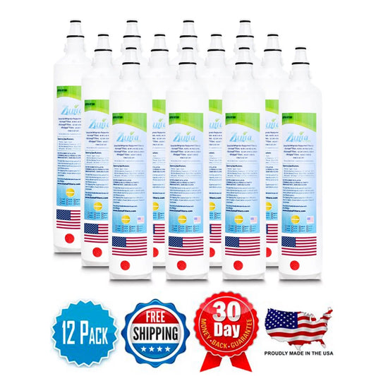 ZUMA Brand , Water Filters , Model # ZWFZ1-RF750 , Compatible with Subzero ID24F - 12 Pack - Made in U.S.A.